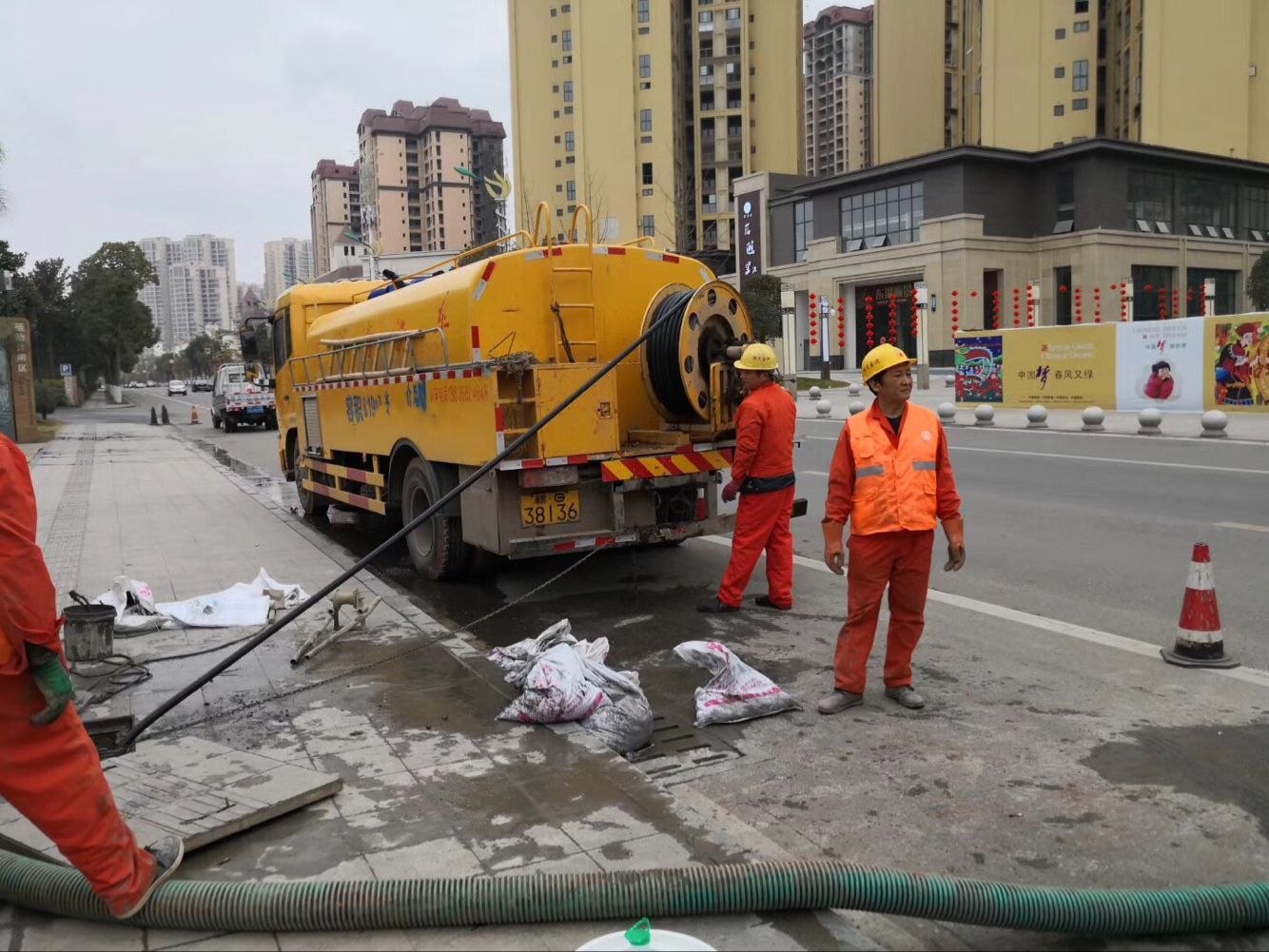 新疆排污管道清淤-管道清洗